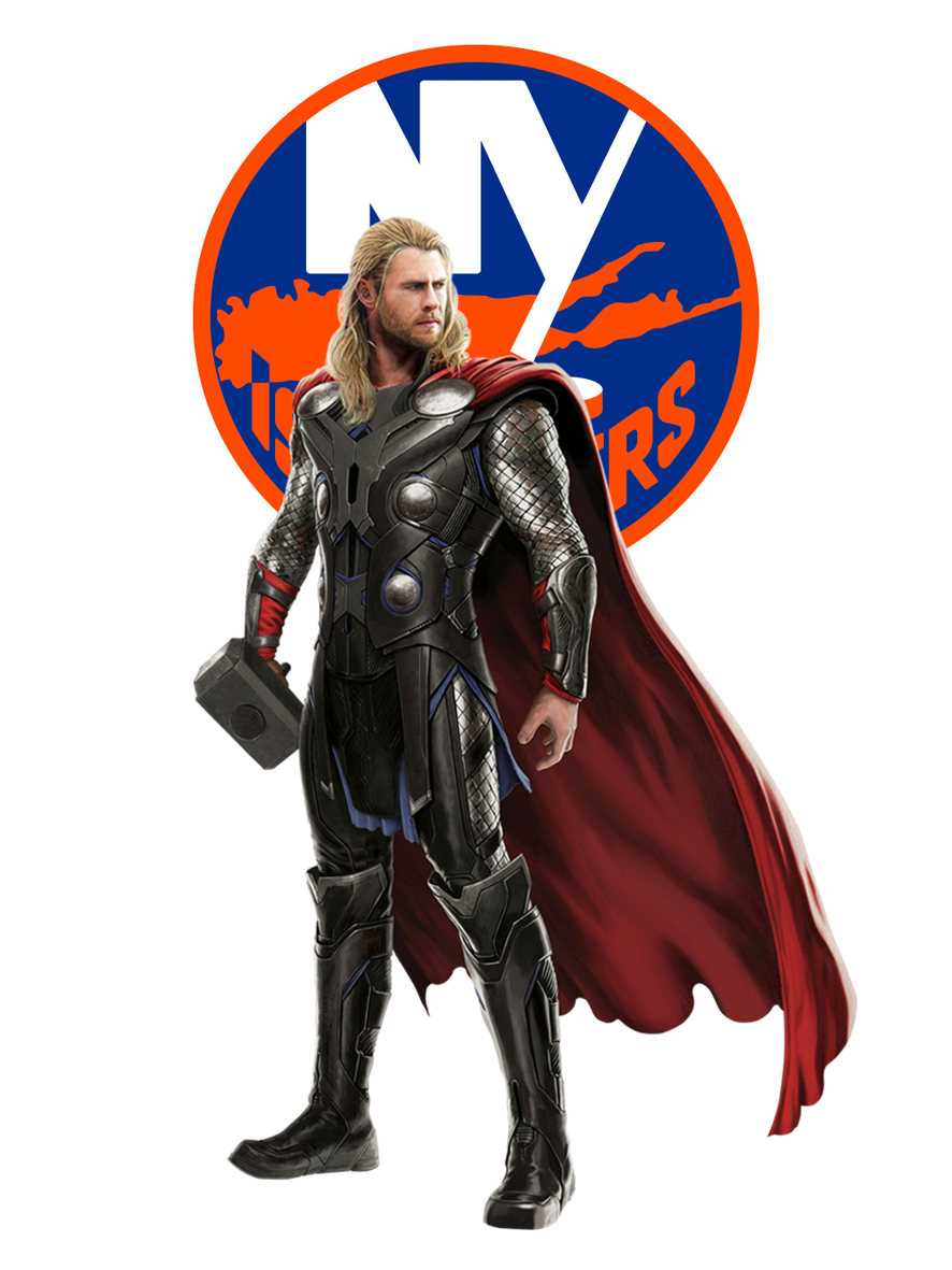 New York Islanders Thor Logo vinyl decal